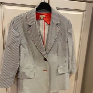 Seer sucker lite jacket